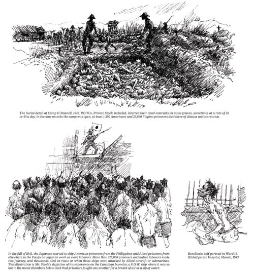 Drawings by Ben Steele. Click on them to see the larger version on the New York Times Web site.